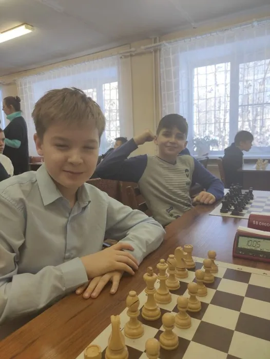 Участие в шахматном турнире